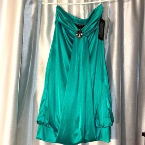 TeezeMe dress 👗 aqua green NYE, Date-night! ❤️
